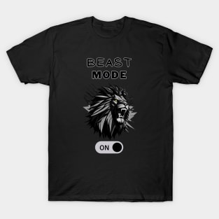 Lion in BEAST MODE T-Shirt